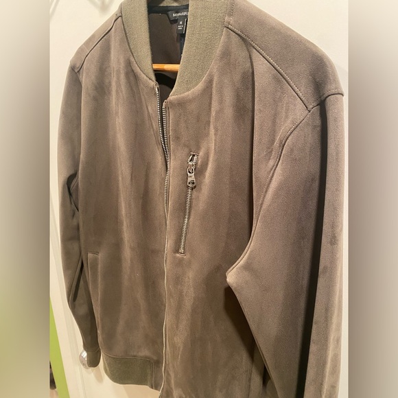 Banana Republic Suede Bomber Jacket - Picture 4 of 7